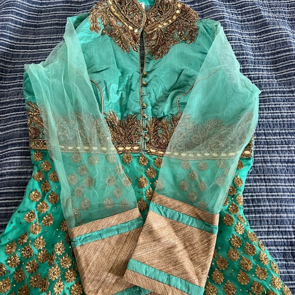 Anakarli/Gown - Sea Green - Picture 2 of 5